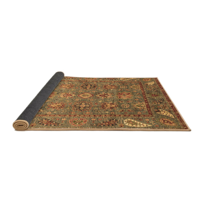 Sideview of Oriental Brown Traditional Rug, abs3737brn