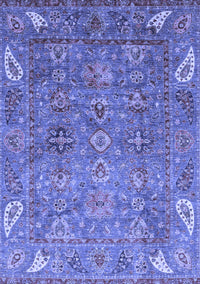 Oriental Blue Traditional Rug, abs3737blu