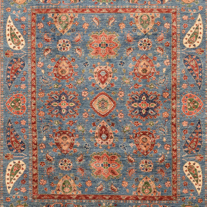 Machine Washable Abstract Camel Brown Rug, wshabs3737