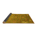 Sideview of Oriental Yellow Traditional Rug, abs3737yw