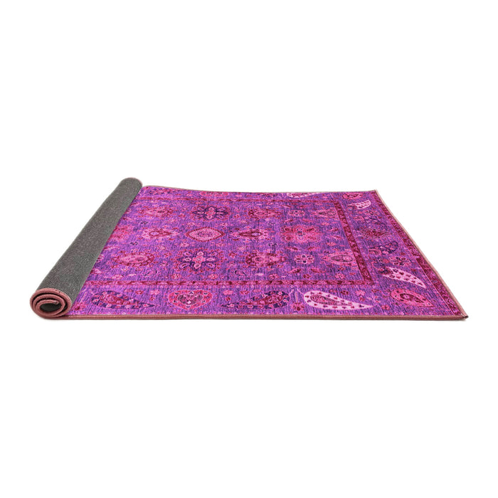 Sideview of Oriental Pink Traditional Rug, abs3737pnk