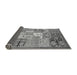 Sideview of Abstract Gray Modern Rug, abs3739gry