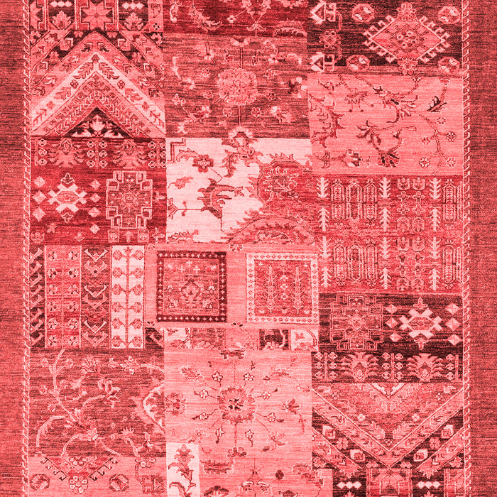 Abstract Red Modern Area Rugs