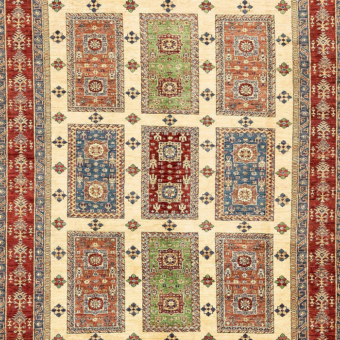 Machine Washable Abstract Fire Brick Red Rug, wshabs373