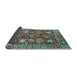 Sideview of Oriental Light Blue Traditional Rug, abs3740lblu