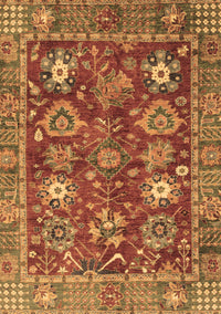 Oriental Brown Traditional Rug, abs3740brn