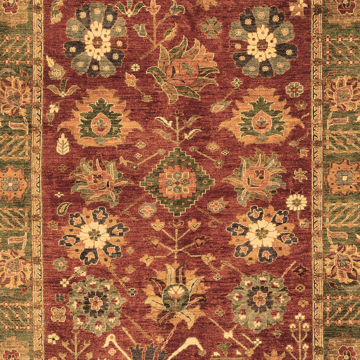 Oriental Brown Traditional Rug, abs3740brn