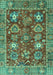 Oriental Turquoise Traditional Rug, abs3740turq