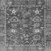 Square Oriental Gray Traditional Rug, abs3740gry