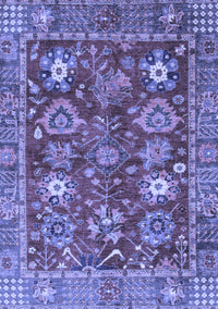 Oriental Blue Traditional Rug, abs3740blu