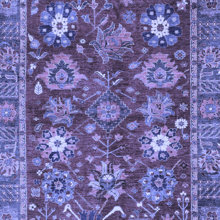 Oriental Blue Traditional Rug, abs3740blu