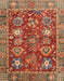 Abstract Red Oriental Rug, abs3740