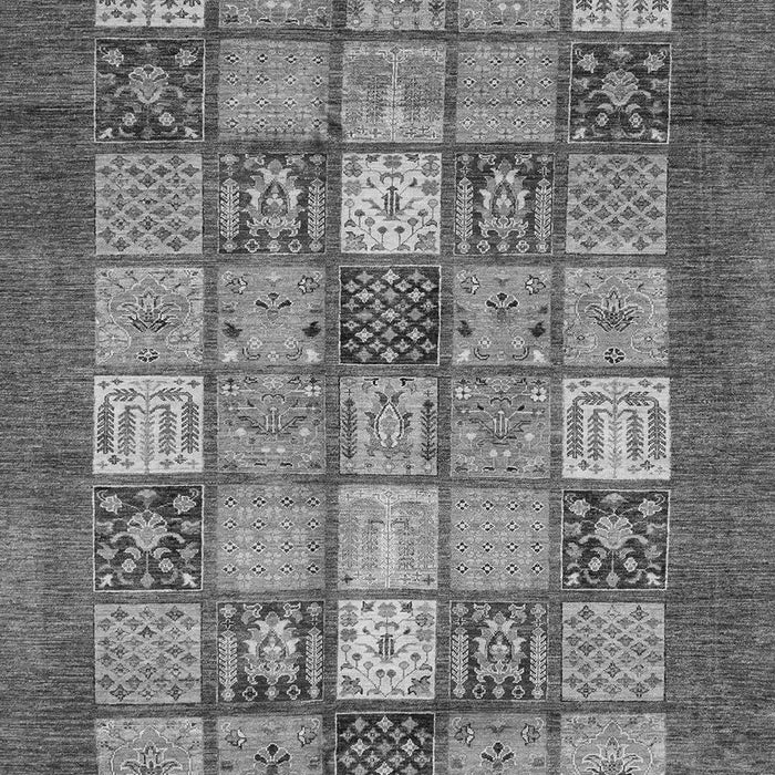 Machine Washable Abstract Gray Modern Rug, wshabs3741gry