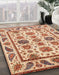 Machine Washable Abstract Chestnut Red Rug in a Family Room, wshabs3742