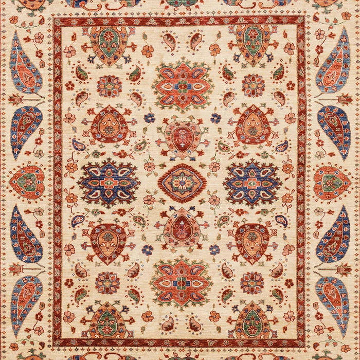 Machine Washable Abstract Chestnut Red Rug, wshabs3742