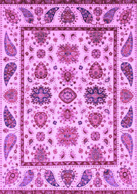 Abstract Purple Modern Rug, abs3742pur