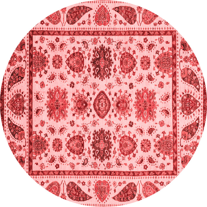 Abstract Red Modern Rug, abs3742red