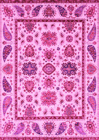 Abstract Pink Modern Rug, abs3742pnk