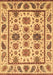 Machine Washable Abstract Brown Modern Rug, wshabs3742brn