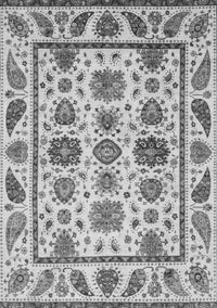 Abstract Gray Modern Rug, abs3742gry