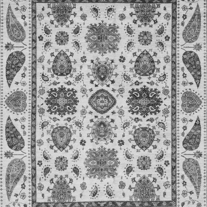 Abstract Gray Modern Rug, abs3742gry