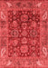 Oriental Red Traditional Area Rugs