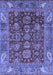 Oriental Blue Traditional Rug, abs3743blu