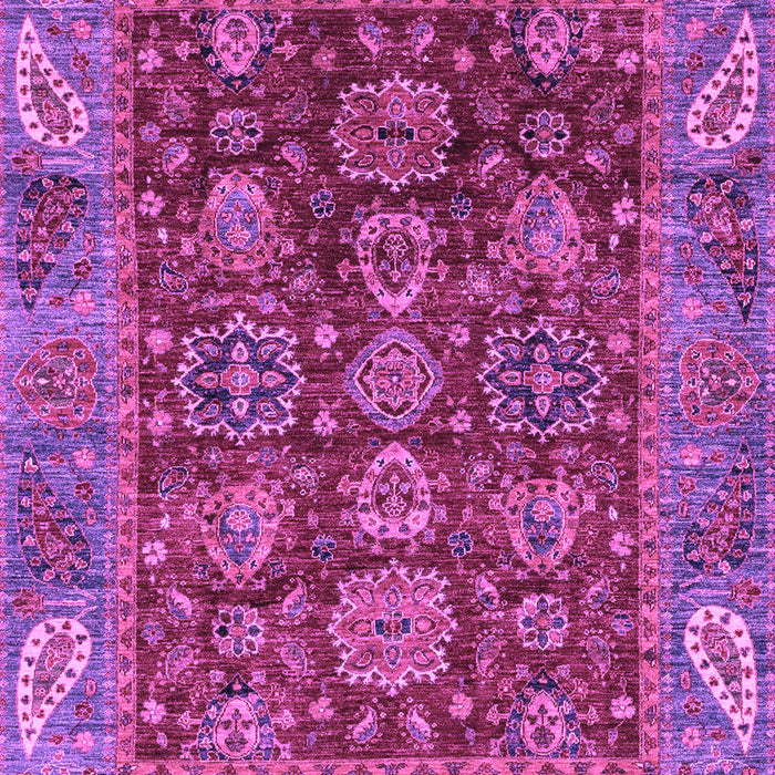 Oriental Purple Traditional Rug, abs3743pur