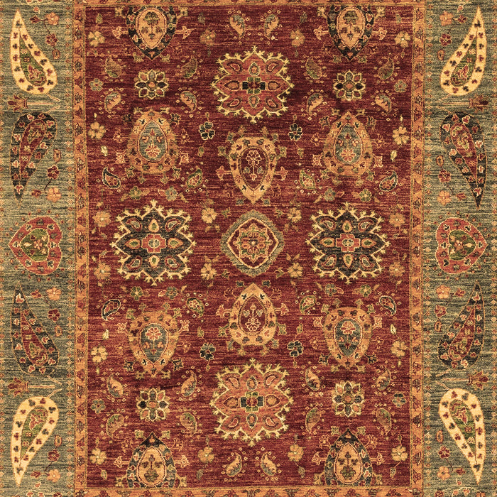 Oriental Brown Traditional Rug, abs3743brn