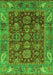 Oriental Green Traditional Rug, abs3743grn