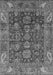 Oriental Gray Traditional Rug, abs3743gry