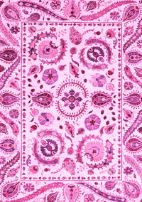 Abstract Pink Modern Rug, abs3744pnk