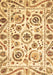 Abstract Brown Modern Rug, abs3744brn