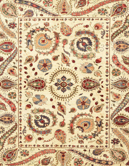 Abstract Sun Yellow Modern Rug, abs3744