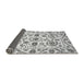 Sideview of Abstract Gray Modern Rug, abs3744gry