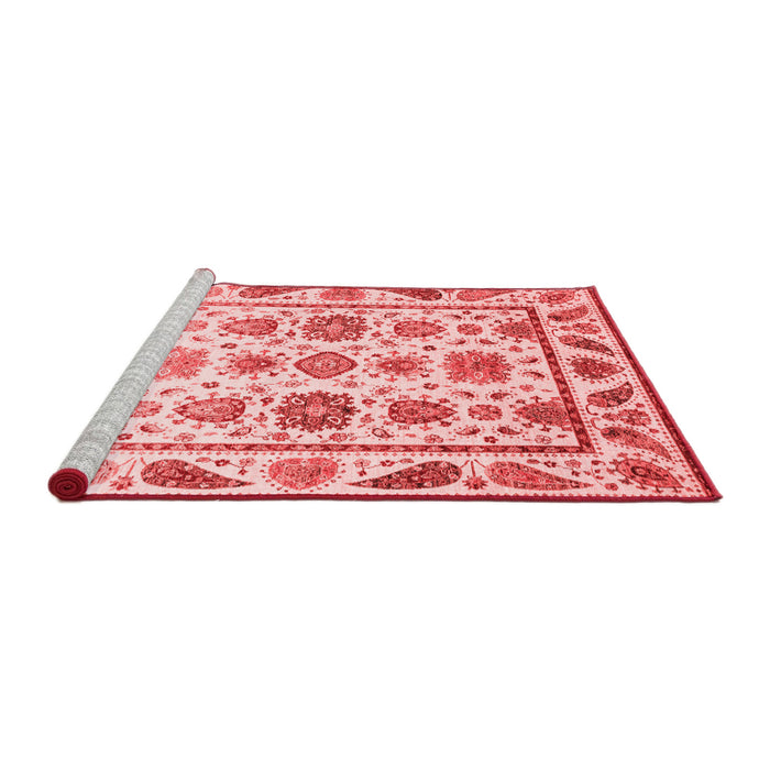 Modern Red Washable Rugs