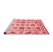 Modern Red Washable Rugs