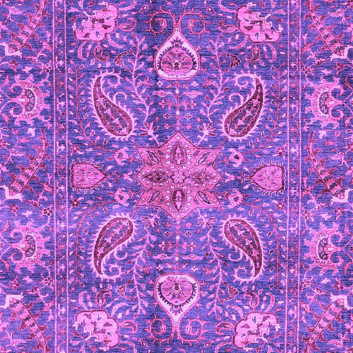 Machine Washable Oriental Purple Traditional Area Rugs, wshabs3746pur