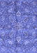 Oriental Blue Traditional Rug, abs3746blu