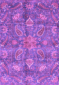 Oriental Purple Traditional Rug, abs3746pur