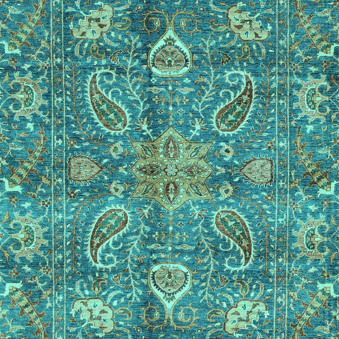 Oriental Turquoise Traditional Rug, abs3746turq