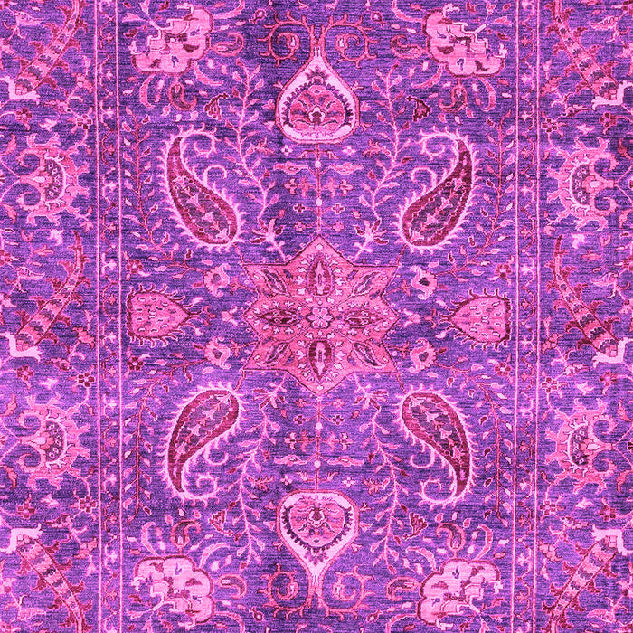 Machine Washable Oriental Pink Traditional Rug, wshabs3746pnk