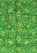 Oriental Green Traditional Rug, abs3746grn