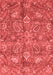 Oriental Red Traditional Area Rugs