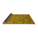 Sideview of Oriental Yellow Traditional Rug, abs3746yw