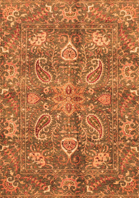 Oriental Orange Traditional Rug, abs3746org