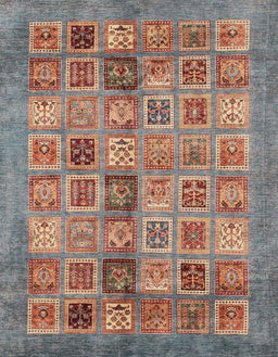 Abstract Camel Brown Modern Rug, abs3747