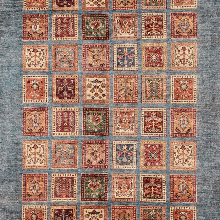 Abstract Camel Brown Modern Rug, abs3747