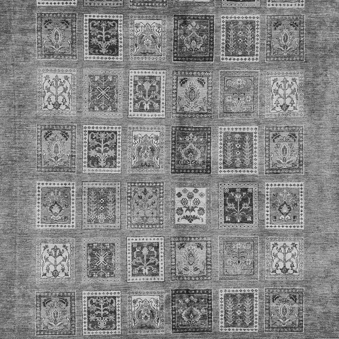 Abstract Gray Modern Rug, abs3747gry