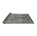 Sideview of Abstract Gray Modern Rug, abs3747gry